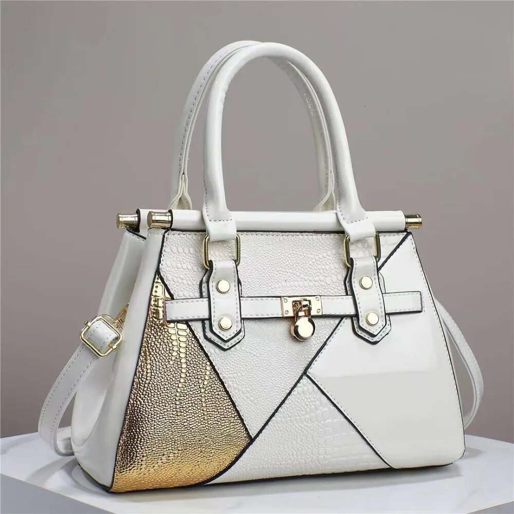 Fashionable New Women's Handbag Lightweight Texture Lizard Pattern Colorful Single Shoulder Fashion Crossbody Bag For