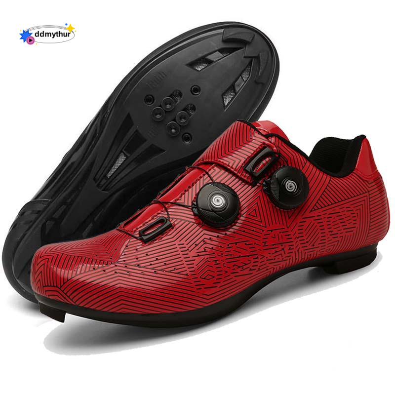Professional locking men's and women's road assistance shoes, fitness spinning cycling shoes ddmythur