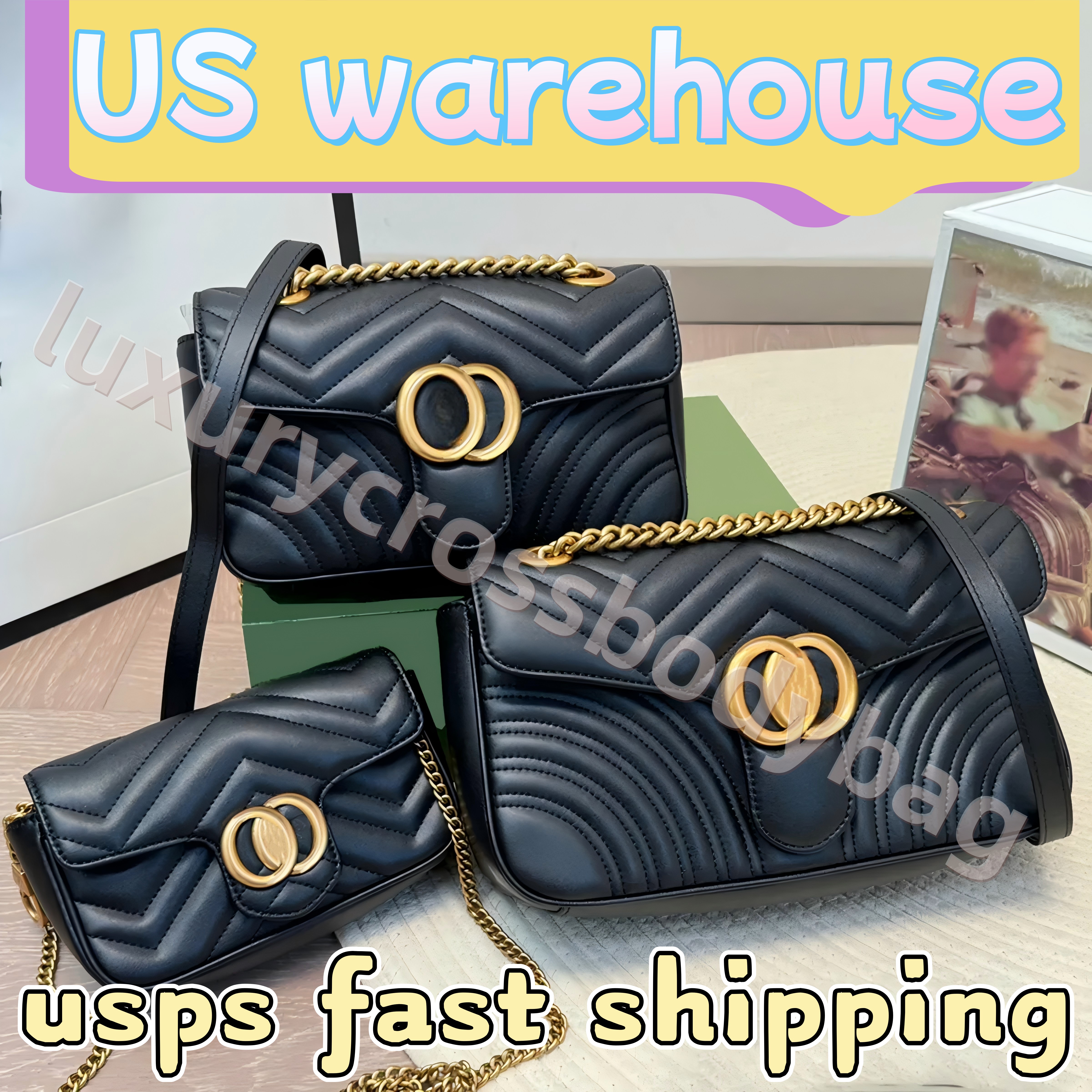 Handbag Designer Shoulder Bag Purse Shoulder Designer Bags Chain Designer Women Bag Crossbody Designer Bags For Women Purses Designer Crossbody Luxury Bag 3 size