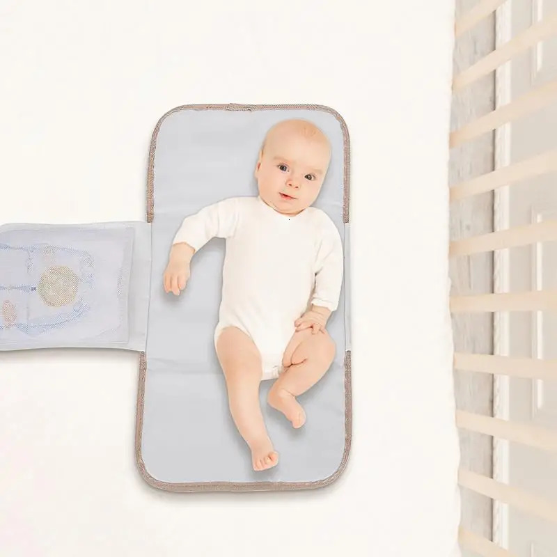 Portable Changing Mat Waterproof Washable Diaper Changing Pad Portable Foldable Soft Baby Changing Pad For Travel Or Home 250515