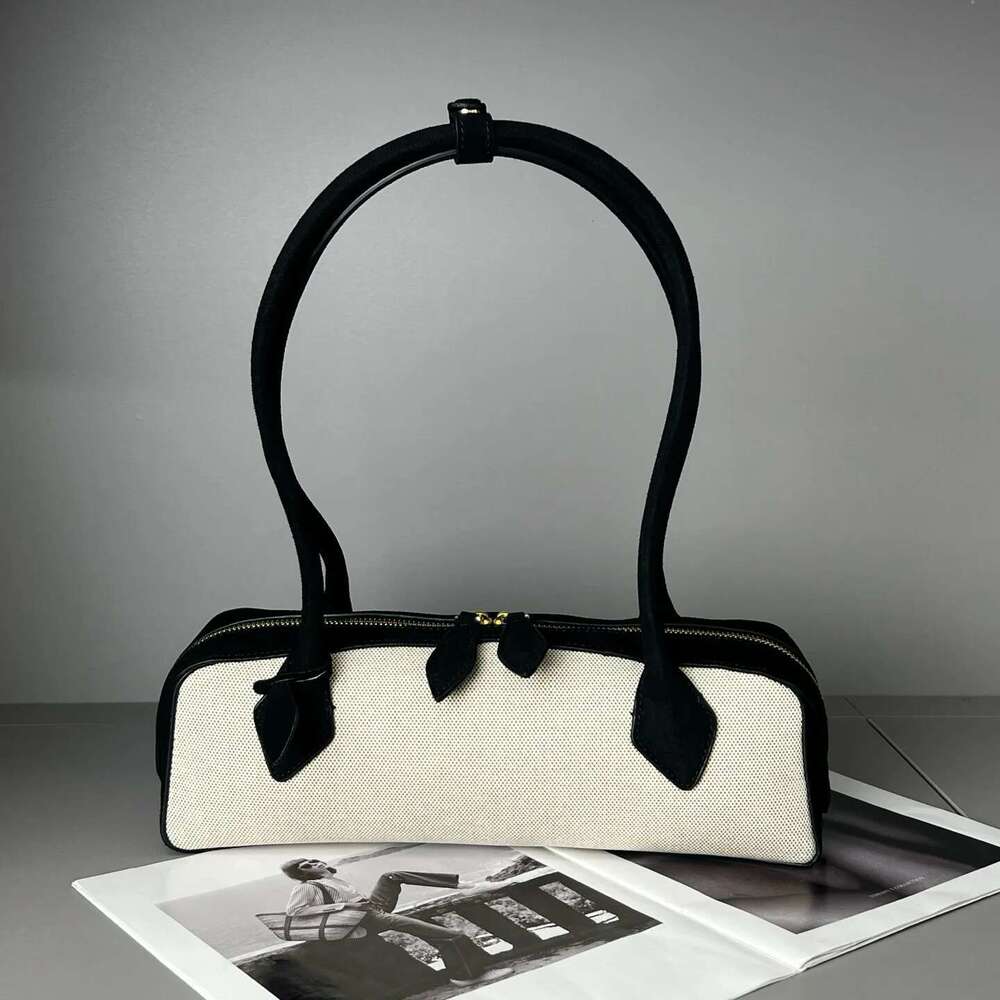 cowhide women's Cowhide vintage Boston shoulder Commuter Tote bag