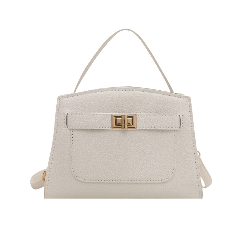 Internet Celebrity Spring New Shoulder Highend Feel Daily New Free Delivery Designer Bag Women's Crossbody Exquisite Luxury Bag Lock Kelly Bag Ha