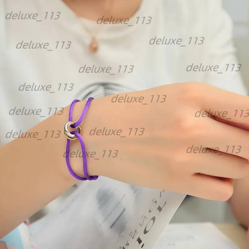 Three Ring Bracelet Stainless Steel Jewlery For Women Armreif Bracciale Pulsera Bracelets Designer Jewelry
