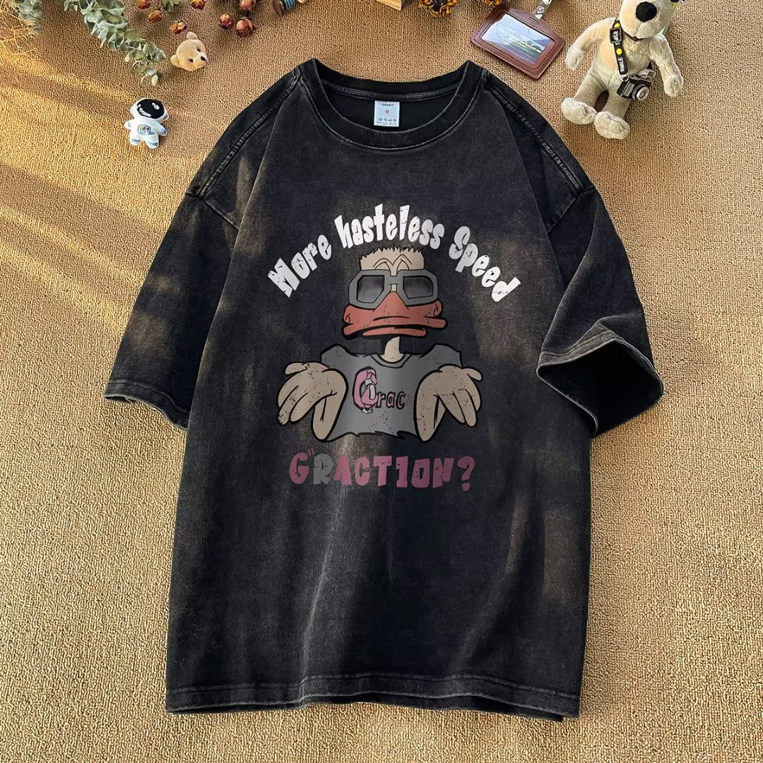 2025 Spring/Summer Fashion Designer Design Men's Short sleeved T-shirt Popular High Street Loose Half Sleeve