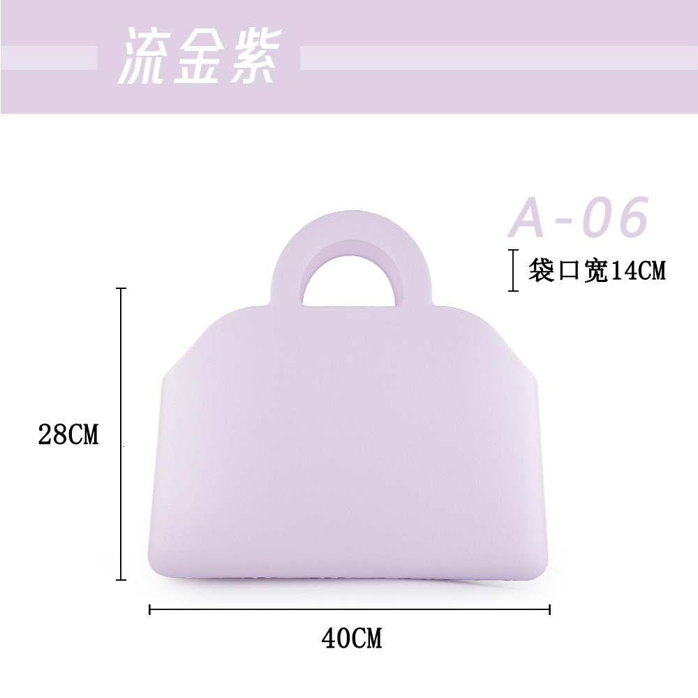 Eva Beach Ins Wind Waterproof Hand-Held Briefcase Makeup Large Capacity Temperament Commuting Bag Internet Famous Handbag