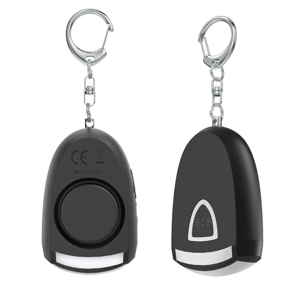 Hot selling charging personal with lights, wolf proof device, outdoor portable keychain alarm