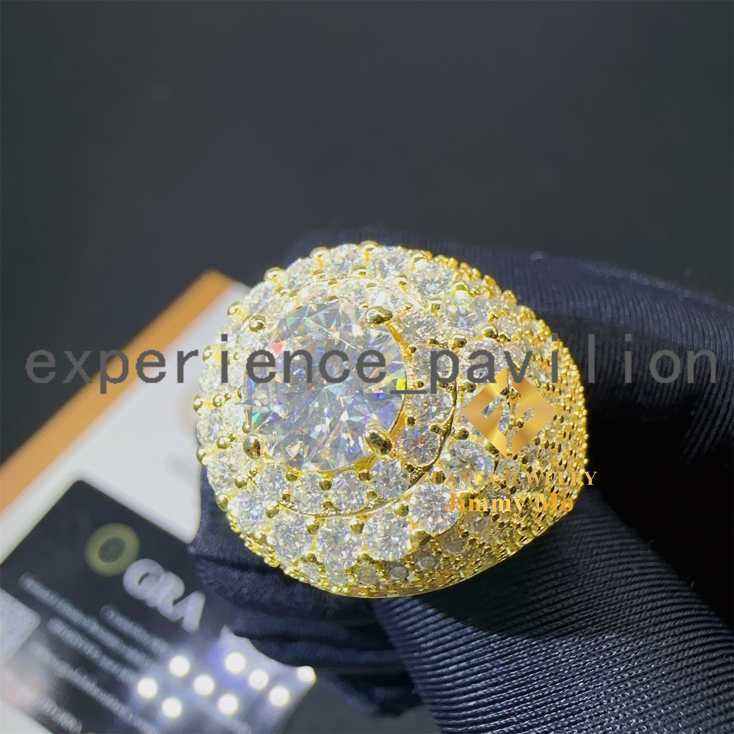 Drop Shipping Price GRA Certificates 925 Silver Pass Diamond Tester VVS1 Moissanite Jewellery Diamond Full With Iced Out