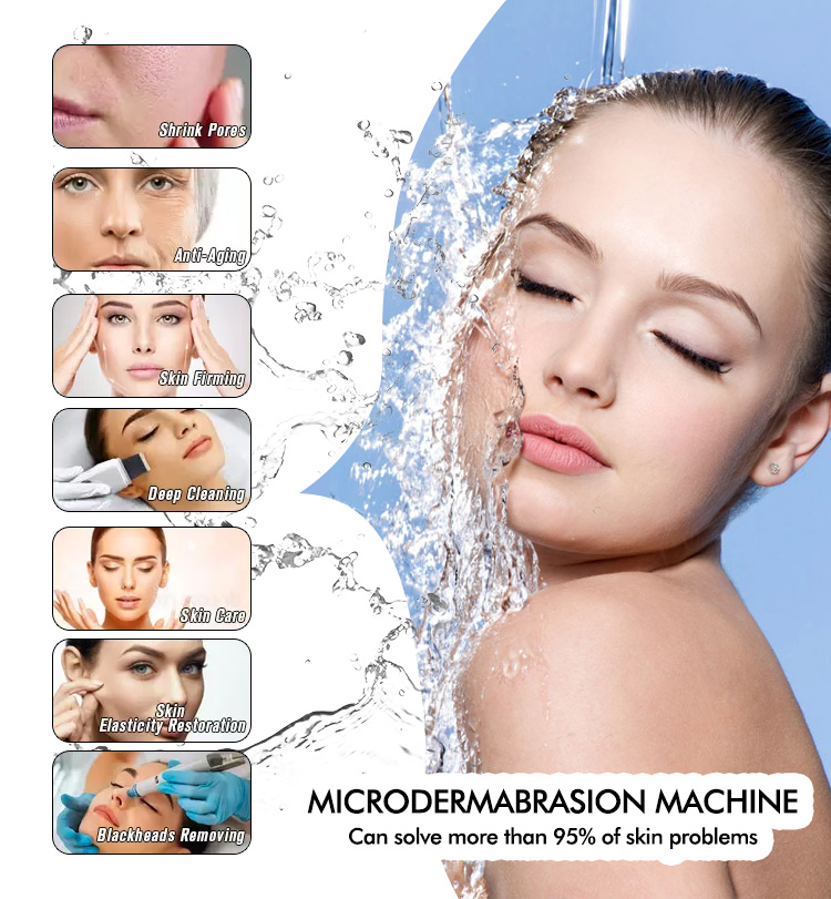 CE Certificate microdermabrasion hydra dermabrasion machine SPA BIO Lifting RF facial machines skin deep cleaning machine
