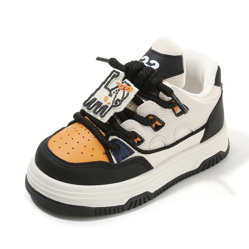 Toddler's Fashion Cartoon Casual Sports Shoes Kid's School Running Kidsnest Sneakers Child Trendy Board Shoes Sizes 5.5C-1Y K0659