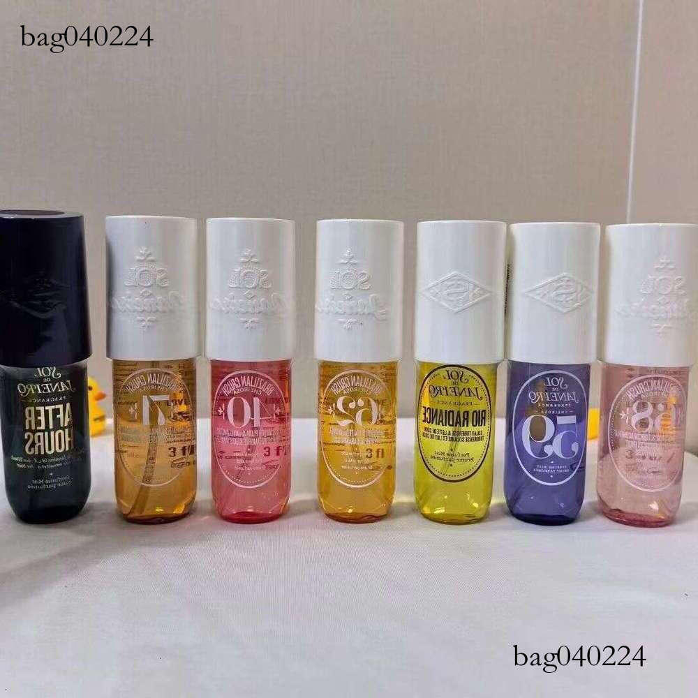 Crush Brazilia n Fragrance Mist 90Ml Perfume SOL1 Spray Man Women Body Parfum Deodorant Long Lasting Smell Skin Care Makeup Incense S
