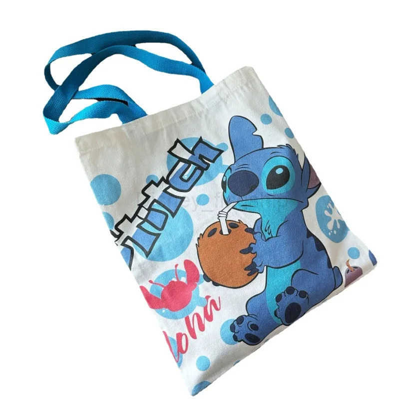 Disney Stitch Bag Crossbody Bag STITCH Cartoon Peripheral Cute Canvas Bag Shoulder Bag Lilo and Baby Same StyleXJ250515