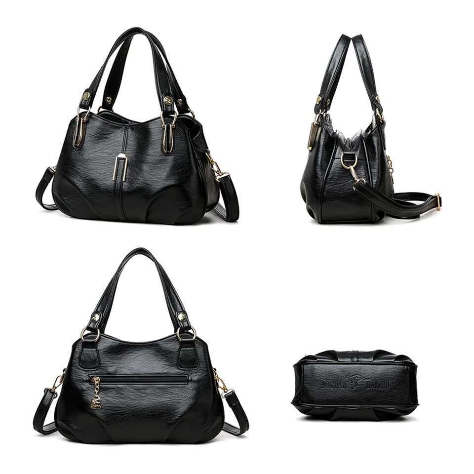 Genuine Brand Leather Women Handbag Designer Shoulder Crossbody Bags Ladies Purse Messenger Tote Female Commuting Bag