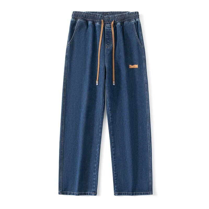 TRAF AllMatch Boys Jeans Summer Fashion Loose Straight Pants Large Size Cargo Wide Leg Mens 250515
