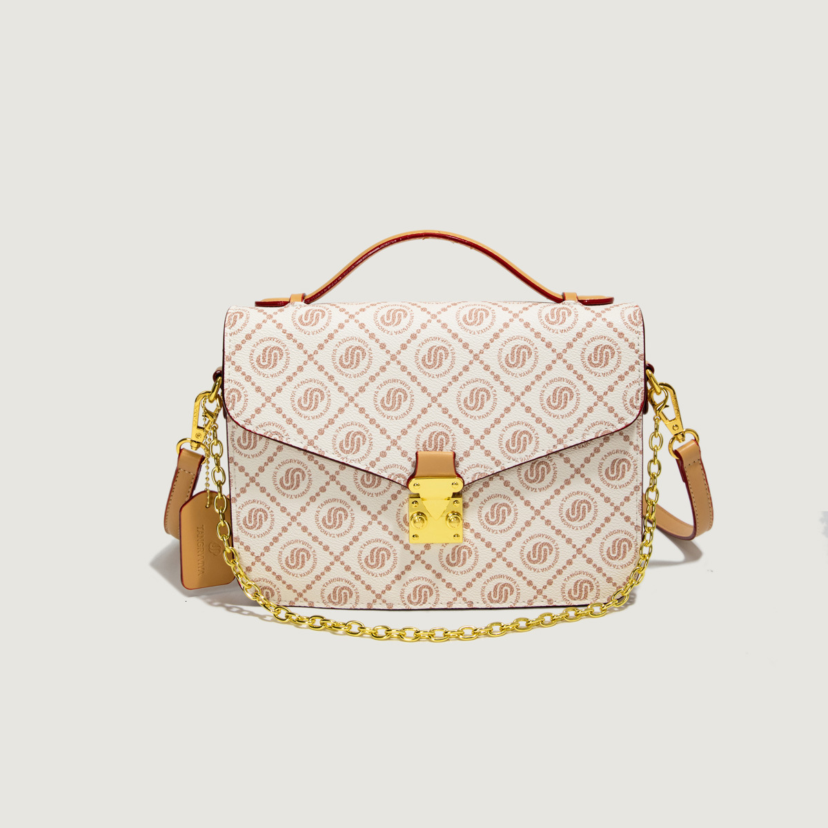 Top Quality New Free Delivery Designer Bag For Spring And Summer Dopamine Color New Small Square Fashionable Women's Bag Multifunctional Printed 