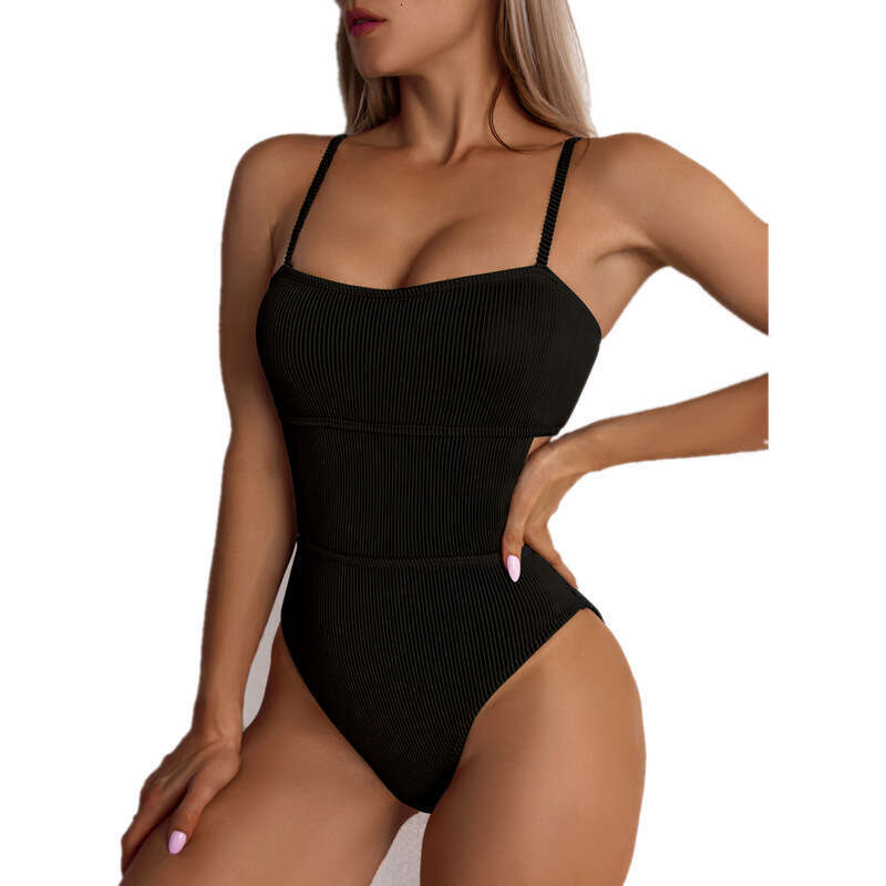 European and American sexy one-piece bikini wholesale swimsuit women's 2025 new casual versatile fashion clothing