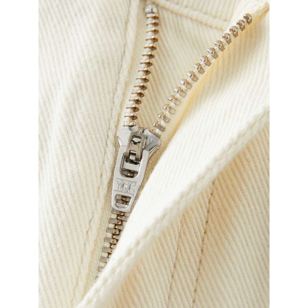 FSLE Straight Leg Jeans For In Autumn And Winter 2024 New Slim Versatile Casual Loose Women Pants 24Fs14495 Designer