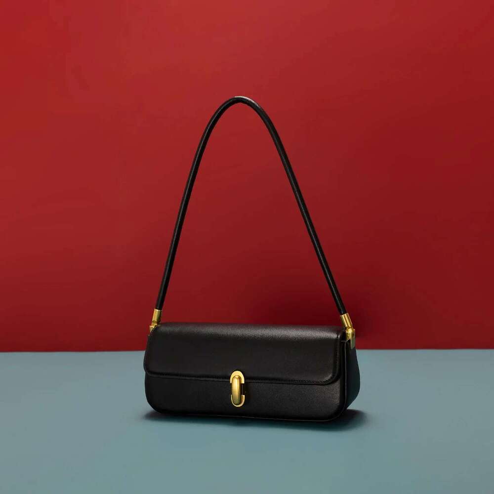 Niche High-End Baguette Bags 2024 Spring And Summer New Foreign Style Versatile Armpit Simple Shoulder Women's Bag