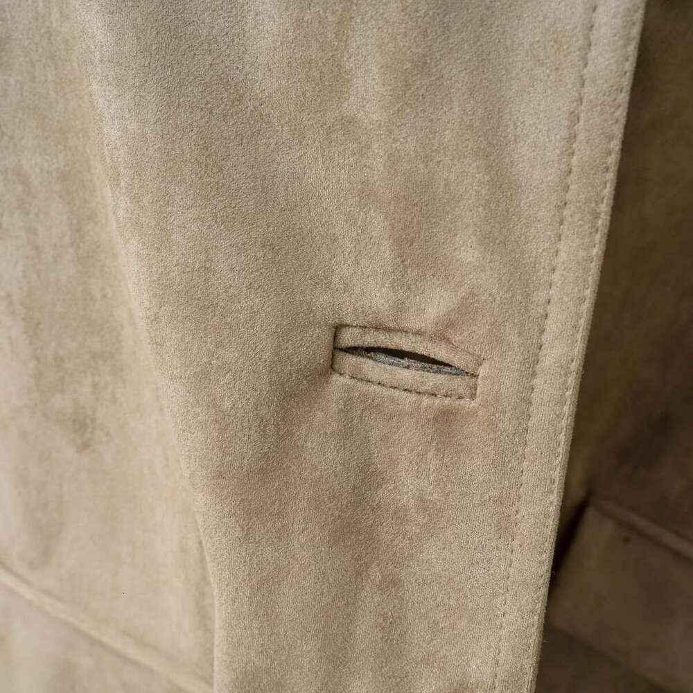 2025 Fall / Autumn Winter New Women Fashion Suede Jacket Basic Blazer