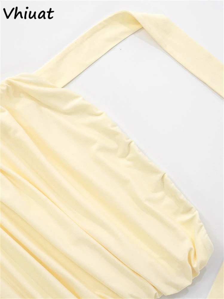 Solid Sleeveless Slim Crop Top Women Clothing Y2K Tube Sexy Off Shoulder Streetwear Summer Corset Strapless Tank Tops 250515