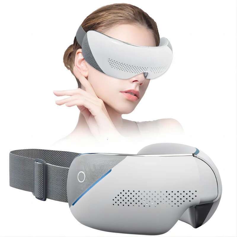 Newest Visible Massager Care Device Smart Airbag Compression Eye Massage Glasses with Bluetooth Music for Improve Sleep