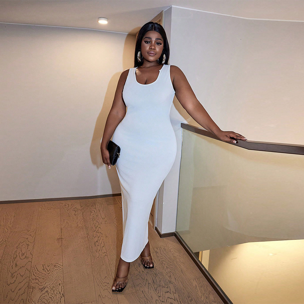 Large Size Womens Clothing Internet Celebrity Fashion Casual Temperament Bag Hip Jumpsuit Long Skirt