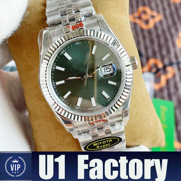 U1 Factory's luxury men's high-quality watch 8215/2813 mechanical movement, ST9 steel green dial, new strap, stable movement