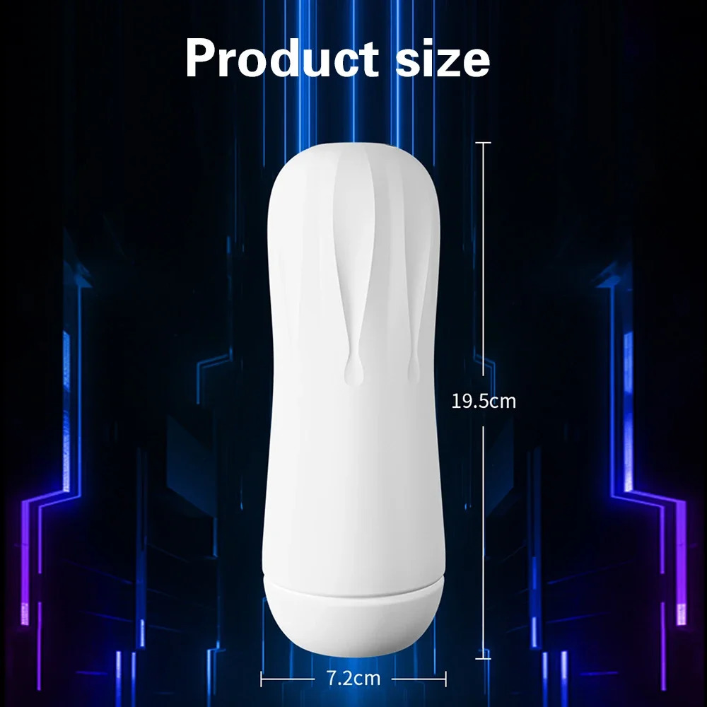 Masturbator Cup for Men Realistic Vagina Vibration Blowjob Machine Masturbation Cup Endurance Exercise Vacuum Adult Sex Toys 18 250515