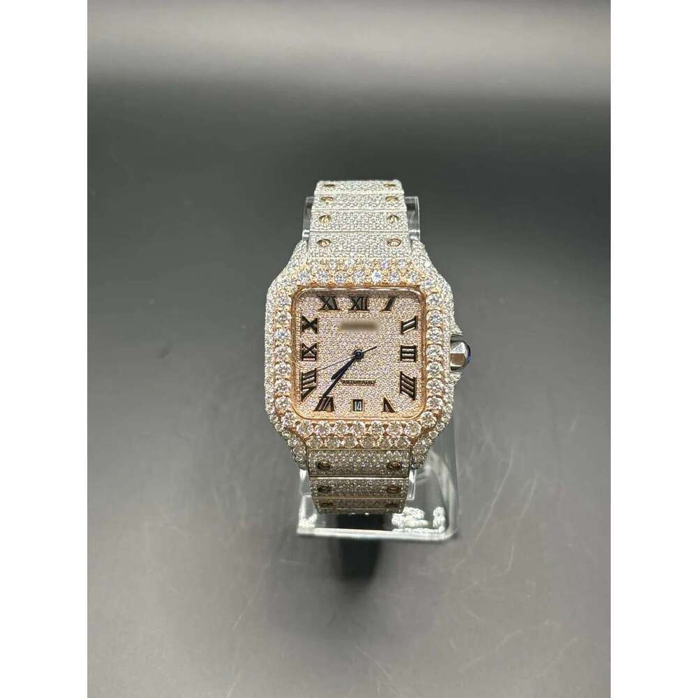 Watch Watches, Fully Automatic VVV Moissanite Dia Iced Out Top Designer Free fast delivery aaa+ Fashionable watch VVS