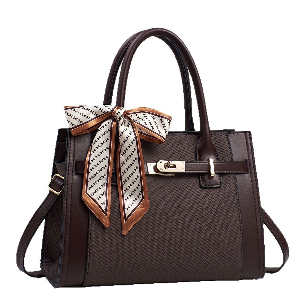 2025S Designer New Fashionable Macaron Handbag Splicing High Beauty Shoulder Simple Large Capacity Women Crossbody Bag