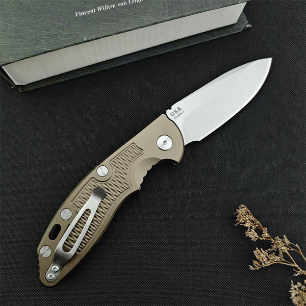 Hinderer XM18 AUTO Spring Assisted Utility Pocket Folding Knife D2 Blade Aluminum Handle Outdoor Hunting Tactical Knives Camping EDC Tool