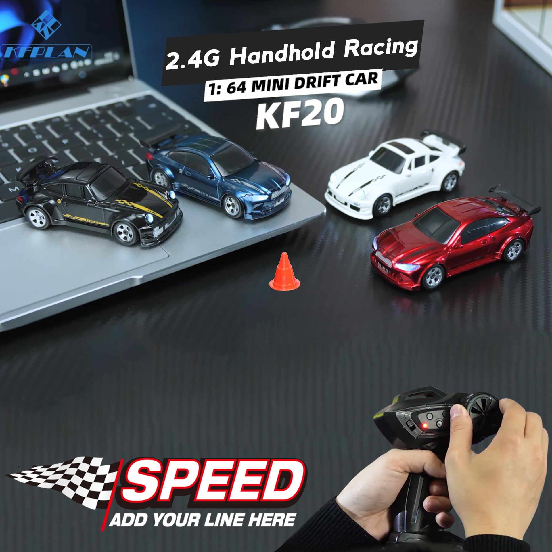1:64 RC Children'S Desktop Remote Control Car Toy Stunt Remote Control Drift Car Mini Racing 2.4g Simulation Toy Model Boy Gift