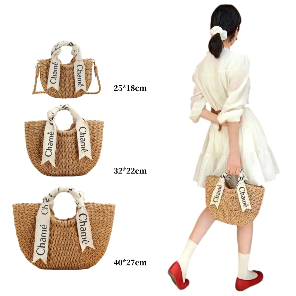Designer Shoulder Summer Woven High Quality Beach Womens Tote bag Large Capacity Shopping Classic Crossbody Mini Vacation Bag