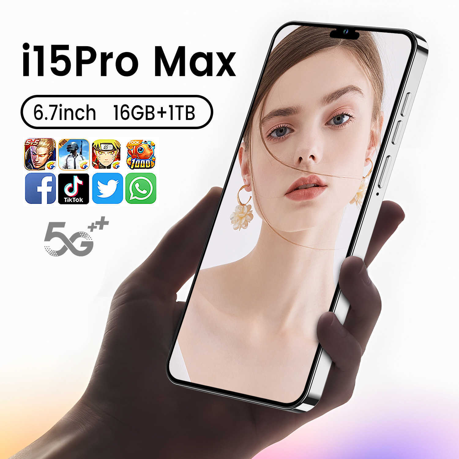 I15 ProMax phone 6.7-inch 1+16 Android 8.1 smartphone low-priced Meikeduo R250516