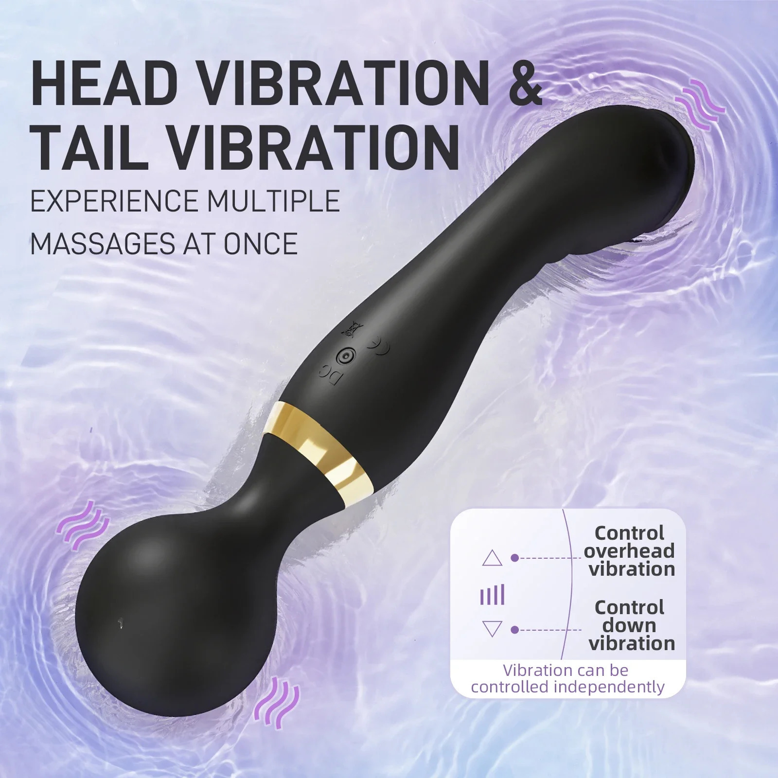 Double Head Powerful Dildos Vibrator for Women G Spot Clitoris Stimulator AV Magic Wand Vagina Massager Adult Sex Toys for Adult 250515