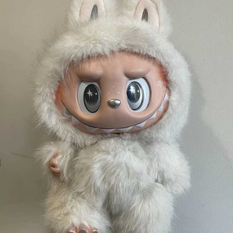 New Arrival Presale 38Cm Zimomo The Monster Labubu Diy Big Leader White Limited Archangel Creative Change Doll Figure Vinyl Doll Birthday Gi 523 L2507