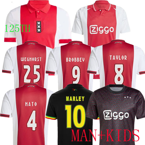 AKPOM 24 25 26 Soccer Jerseys MIKAUTADZE BERGHUIS home away VAN DEN BOOMEN BERGWIJN third MARLEY 125th Anniversary 2025 special football shirts kids uniforms HOME