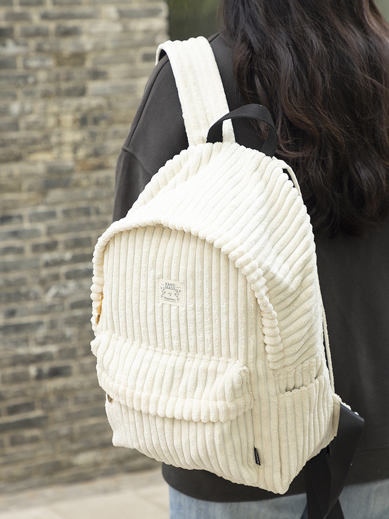 2025S designer bag with high aesthetic value solid color Instagram style backpack student girl travel trend lightweight small backpack
