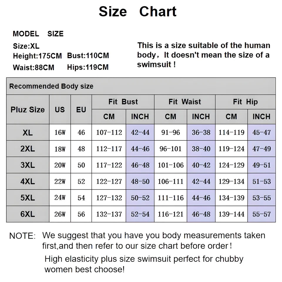 Womens Plus Size Swimsuit Stylish Swimwear One Piece Tankini V-Neck Split Hem Swim Dress Large Size Bodysuit Beach Wear 250515