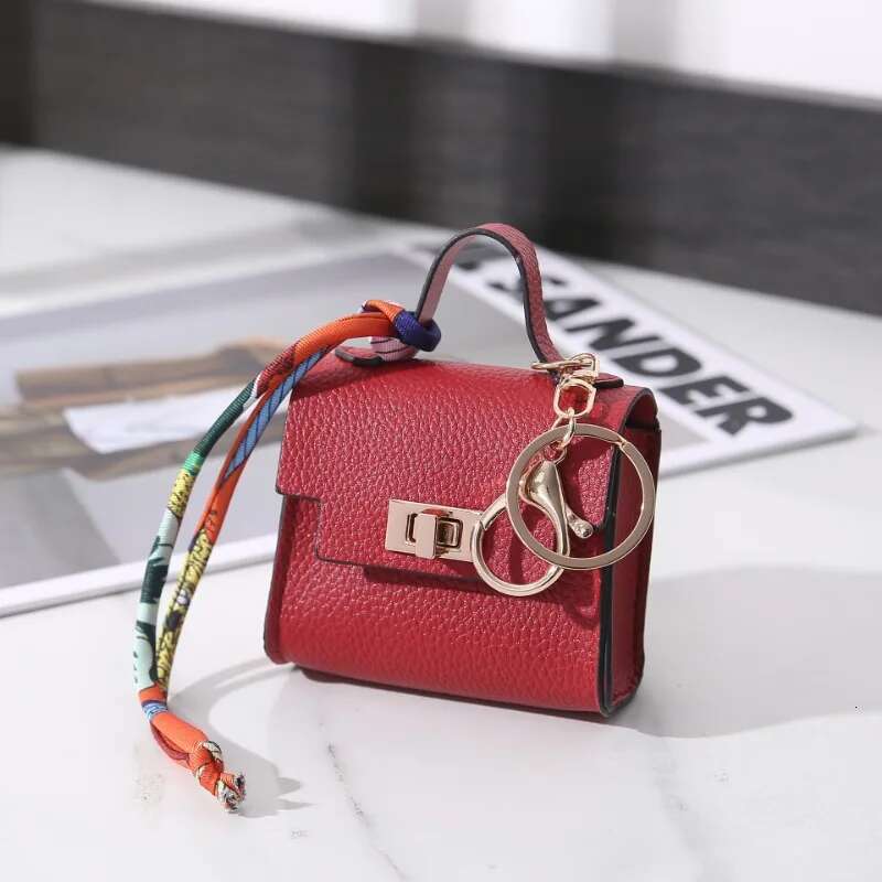 Mini pendant, house small light bag, new fashion decoration, red envelope, headphones, charter key bag
