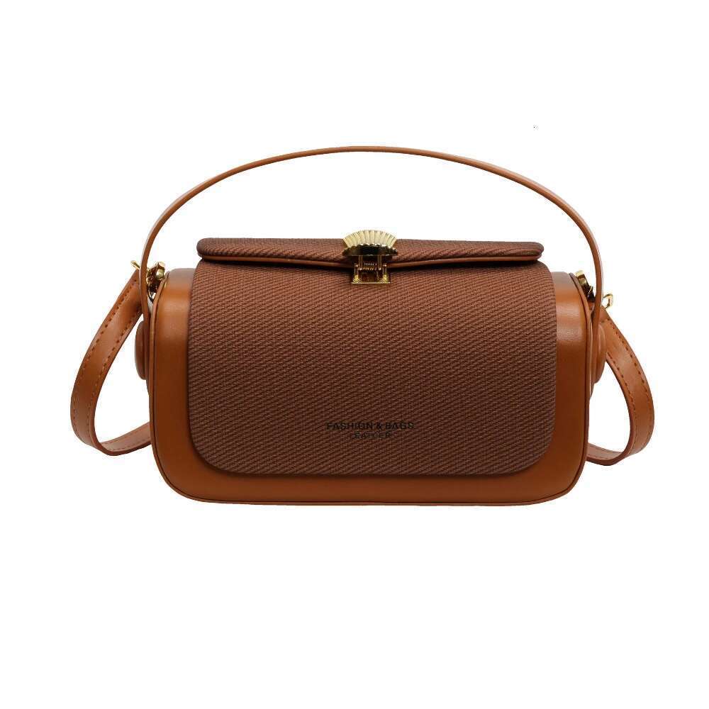 Women Trendy Square Crossbody Bag 2025 New Fashion Patchwork Ligh Buckle Single Shoulder Bags Delicate Commute Handbags
