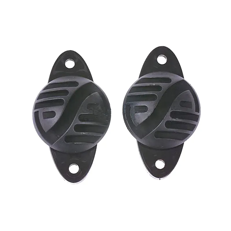 100pcs Black Fence Insulators Electric Fence Wood Post Claw Insulators Accessories Nail-On Polywire insulator