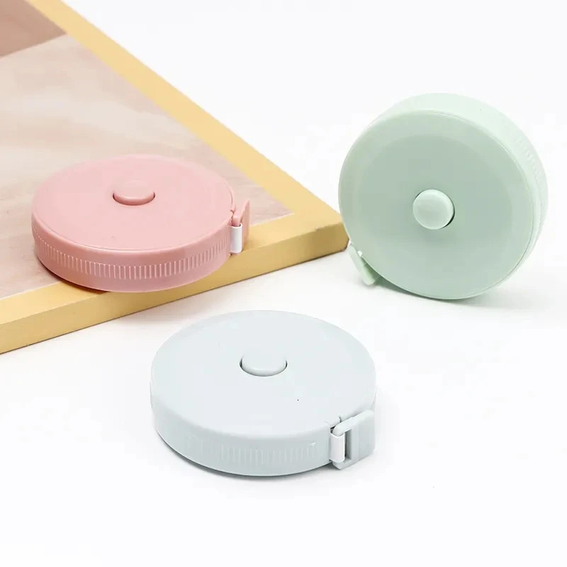 1.5Meter Soft Tape Measure Scale Body Sewing Flexible Tailor Ruler Centimeter Inch Portable Retractable Self-Lock Measuring Tape 250516