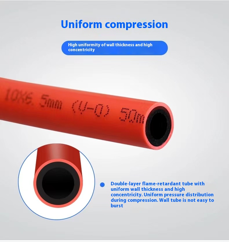 Air Hose Pipe Inner Polyurethane Outer Retardant Synthetic Flame Resistant Tube