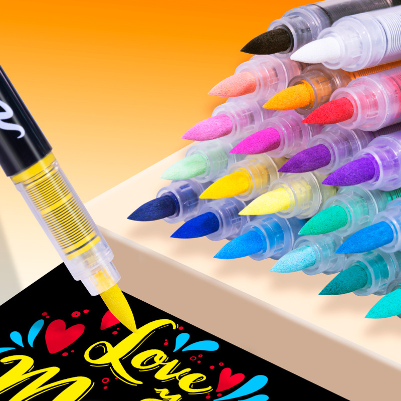 Artists Toolbox - Premium Quality Assortment of 60 Vibrant Acrylic Markers