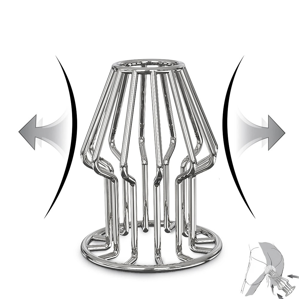 Hollowed-out Metal Anal Plug for Women 3 Sizes Vagina Speculum Anal Expansion Training Masturbator Adult Goods Sex Toys for Men 250515