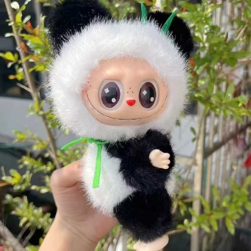 New Arrival New Baby Candy Gum Panda Labubu Pendant Dopamine Blind Box Toy Backpack Pendant Childrens Festival Gift Birthday Surprise Gift T250516