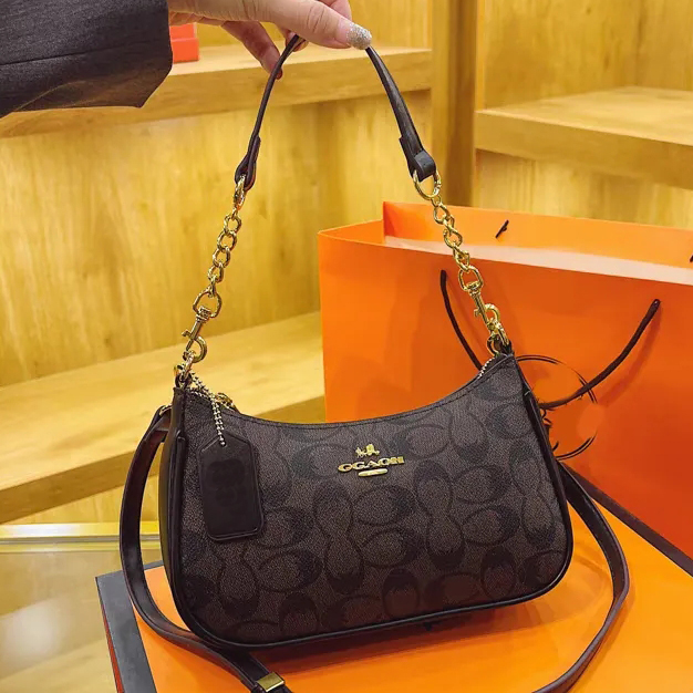 2025 New Designer Bag Luxury Leather Crossbody/Shoulder/Underarm Bag - Ladies Fashion Printed Chain Purse with Zipper