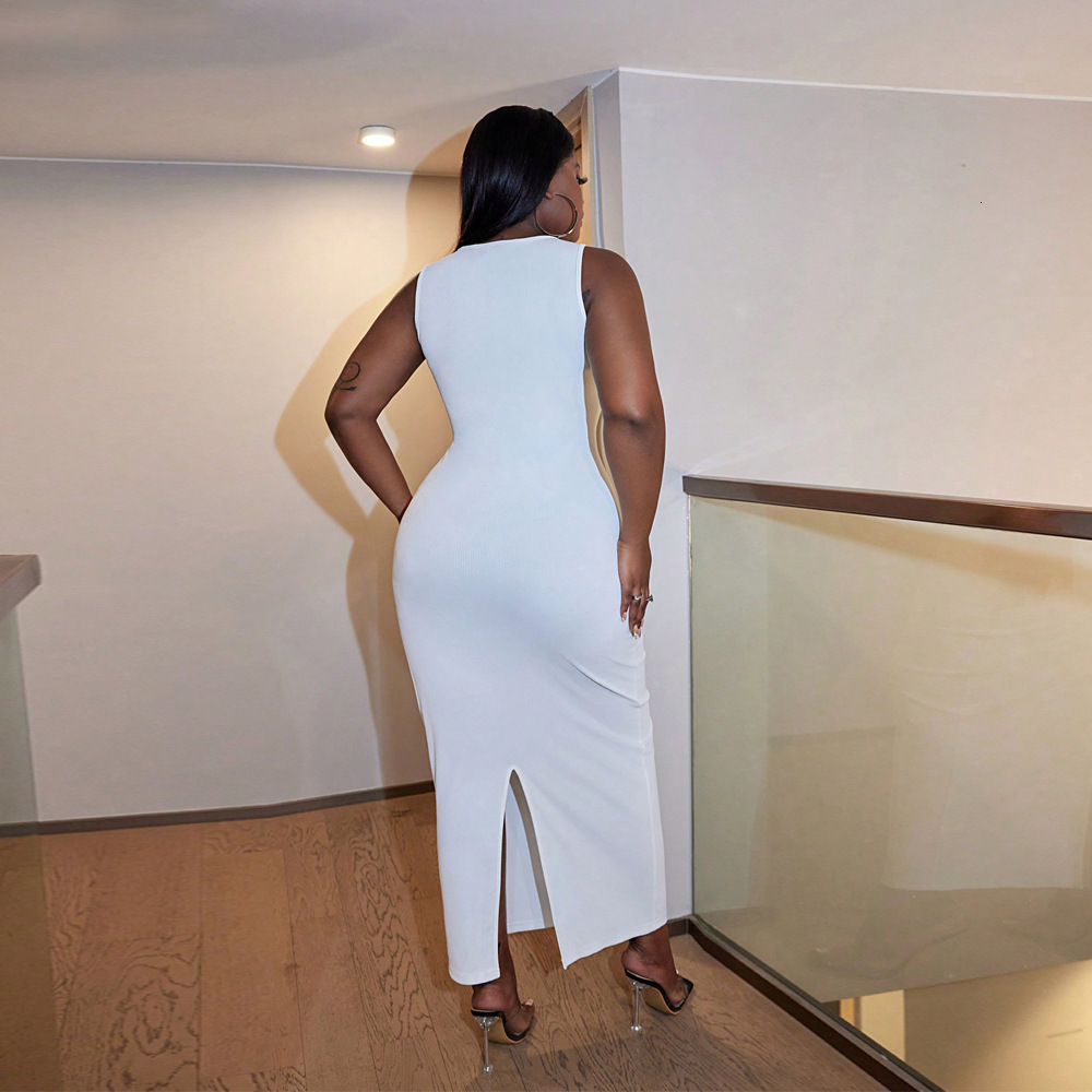 Large Size Womens Clothing Internet Celebrity Fashion Casual Temperament Bag Hip Jumpsuit Long Skirt