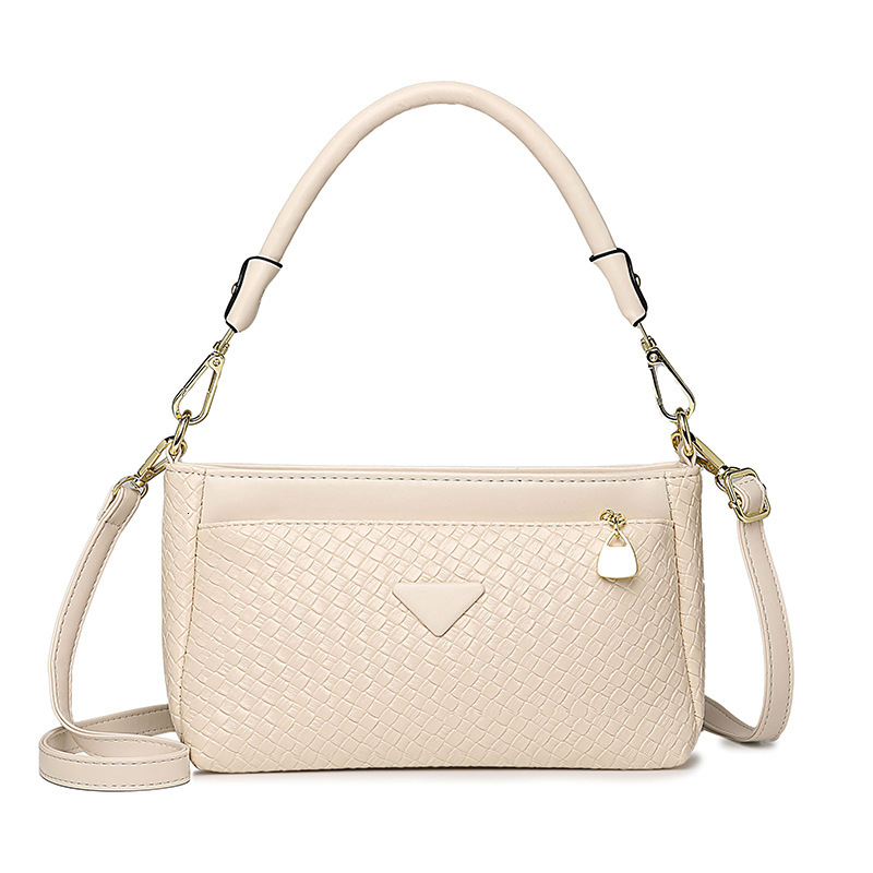 2025S designer fashionable small square trendy new women spring summer simple and versatile shoulder bag light luxury texture handbag crossbody bag