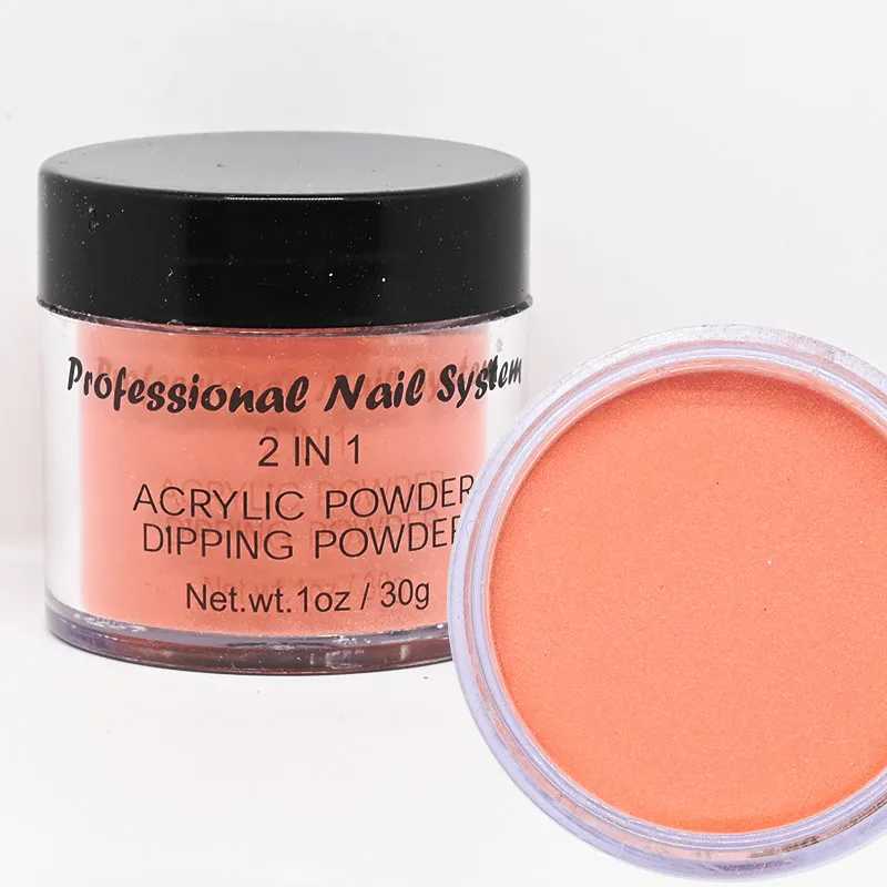 2 IN 1 Acrylic Dipping Powder Nail Dust Pigment Powder French Dip Nail Glitter Powder Pigment For Manicure Gel Nail Polish FAW53W250516